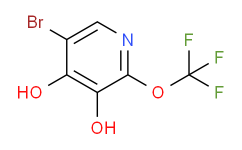 5-Bromo-3,4-dihydroxy-2-(trifluoromethoxy)pyridine