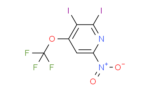 2,3-Diiodo-6-nitro-4-(trifluoromethoxy)pyridine