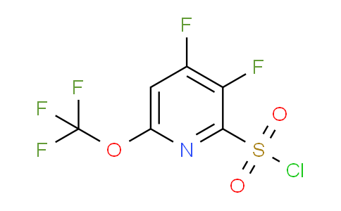 AM195625 | 1803903-90-3 | 3,4-Difluoro-6-(trifluoromethoxy)pyridine-2-sulfonyl chloride