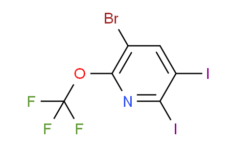 AM195645 | 1804288-69-4 | 5-Bromo-2,3-diiodo-6-(trifluoromethoxy)pyridine