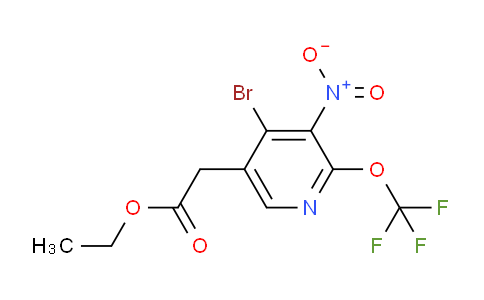 AM19565 | 1804619-16-6 | Ethyl 4-bromo-3-nitro-2-(trifluoromethoxy)pyridine-5-acetate