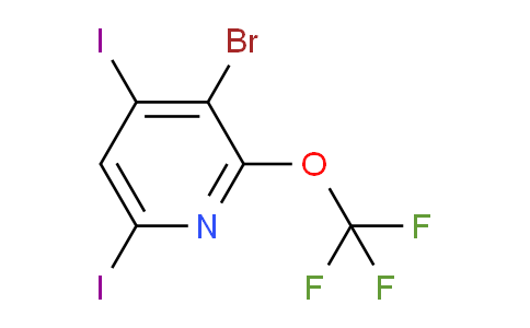 AM195650 | 1804288-78-5 | 3-Bromo-4,6-diiodo-2-(trifluoromethoxy)pyridine