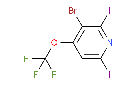 AM195659 | 1803456-58-7 | 3-Bromo-2,6-diiodo-4-(trifluoromethoxy)pyridine