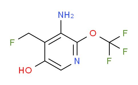 AM195669 | 1804589-15-8 | 3-Amino-4-(fluoromethyl)-5-hydroxy-2-(trifluoromethoxy)pyridine