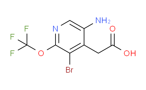 AM195676 | 1804464-99-0 | 5-Amino-3-bromo-2-(trifluoromethoxy)pyridine-4-acetic acid