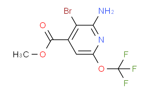AM195678 | 1804005-10-4 | Methyl 2-amino-3-bromo-6-(trifluoromethoxy)pyridine-4-carboxylate