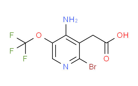 AM195681 | 1803633-78-4 | 4-Amino-2-bromo-5-(trifluoromethoxy)pyridine-3-acetic acid