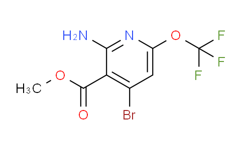 Methyl 2-amino-4-bromo-6-(trifluoromethoxy)pyridine-3-carboxylate
