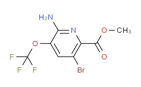 AM195685 | 1804005-27-3 | Methyl 2-amino-5-bromo-3-(trifluoromethoxy)pyridine-6-carboxylate