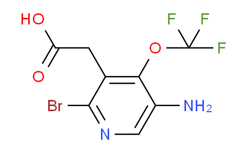 AM195689 | 1803633-82-0 | 5-Amino-2-bromo-4-(trifluoromethoxy)pyridine-3-acetic acid