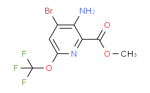 AM195705 | 1804584-78-8 | Methyl 3-amino-4-bromo-6-(trifluoromethoxy)pyridine-2-carboxylate
