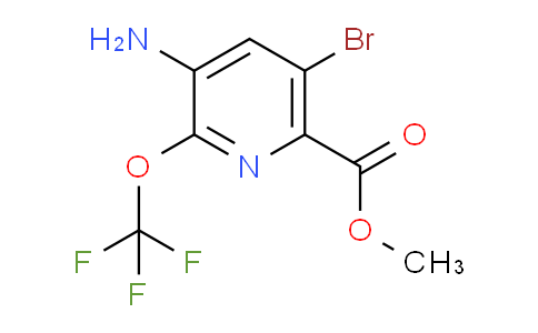 AM195708 | 1804018-76-5 | Methyl 3-amino-5-bromo-2-(trifluoromethoxy)pyridine-6-carboxylate