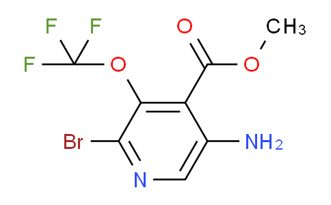 AM195709 | 1803544-84-4 | Methyl 5-amino-2-bromo-3-(trifluoromethoxy)pyridine-4-carboxylate
