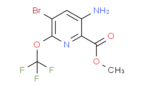 Methyl 3-amino-5-bromo-6-(trifluoromethoxy)pyridine-2-carboxylate