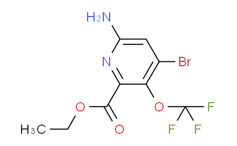 AM195721 | 1804005-72-8 | Ethyl 6-amino-4-bromo-3-(trifluoromethoxy)pyridine-2-carboxylate