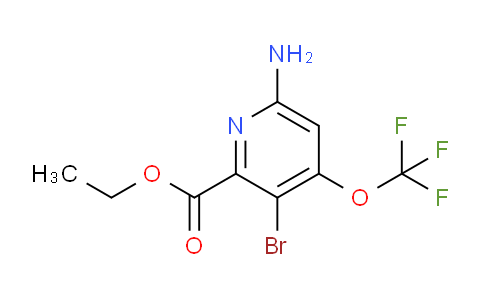 AM195731 | 1804005-79-5 | Ethyl 6-amino-3-bromo-4-(trifluoromethoxy)pyridine-2-carboxylate