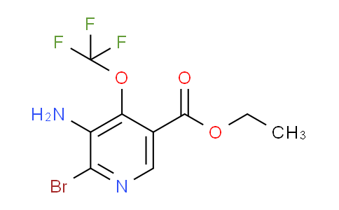 AM195741 | 1803676-73-4 | Ethyl 3-amino-2-bromo-4-(trifluoromethoxy)pyridine-5-carboxylate