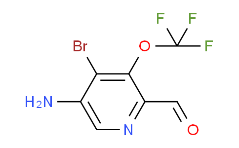 AM195742 | 1806175-25-6 | 5-Amino-4-bromo-3-(trifluoromethoxy)pyridine-2-carboxaldehyde