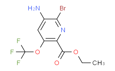 AM195745 | 1803676-79-0 | Ethyl 3-amino-2-bromo-5-(trifluoromethoxy)pyridine-6-carboxylate