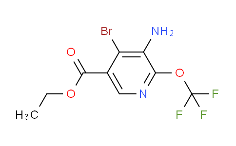 AM195747 | 1805934-16-0 | Ethyl 3-amino-4-bromo-2-(trifluoromethoxy)pyridine-5-carboxylate