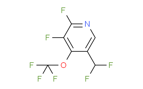 2,3-Difluoro-5-(difluoromethyl)-4-(trifluoromethoxy)pyridine