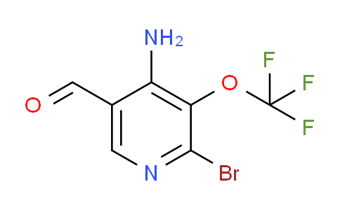 4-Amino-2-bromo-3-(trifluoromethoxy)pyridine-5-carboxaldehyde