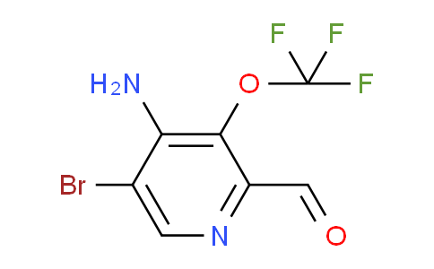 AM195757 | 1803543-70-5 | 4-Amino-5-bromo-3-(trifluoromethoxy)pyridine-2-carboxaldehyde
