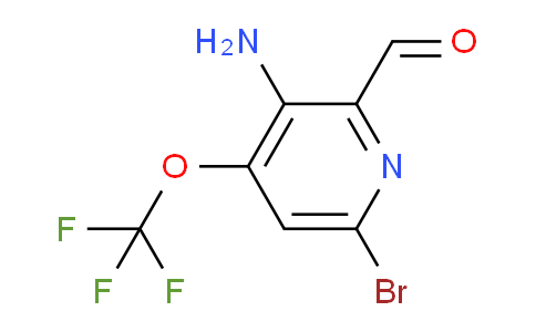 AM195761 | 1804037-41-9 | 3-Amino-6-bromo-4-(trifluoromethoxy)pyridine-2-carboxaldehyde