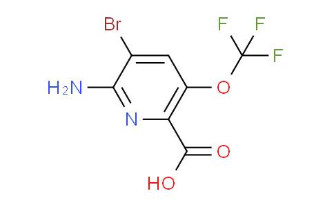 AM195764 | 1804455-39-7 | 2-Amino-3-bromo-5-(trifluoromethoxy)pyridine-6-carboxylic acid