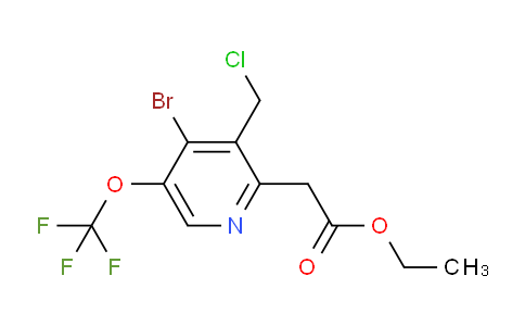 AM19577 | 1806130-68-6 | Ethyl 4-bromo-3-(chloromethyl)-5-(trifluoromethoxy)pyridine-2-acetate