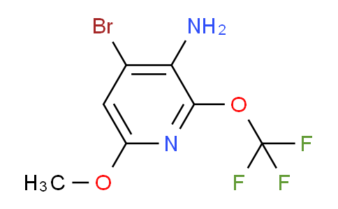 AM195783 | 1803442-21-8 | 3-Amino-4-bromo-6-methoxy-2-(trifluoromethoxy)pyridine
