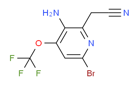 AM195784 | 1804584-71-1 | 3-Amino-6-bromo-4-(trifluoromethoxy)pyridine-2-acetonitrile