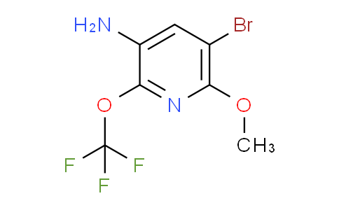 AM195786 | 1804468-28-7 | 3-Amino-5-bromo-6-methoxy-2-(trifluoromethoxy)pyridine