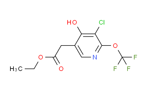 AM19579 | 1806241-75-7 | Ethyl 3-chloro-4-hydroxy-2-(trifluoromethoxy)pyridine-5-acetate