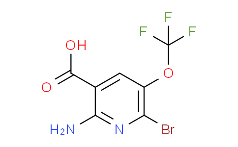 AM195808 | 1804525-07-2 | 2-Amino-6-bromo-5-(trifluoromethoxy)pyridine-3-carboxylic acid