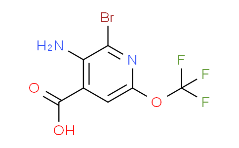 AM195812 | 1803926-69-3 | 3-Amino-2-bromo-6-(trifluoromethoxy)pyridine-4-carboxylic acid