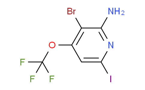AM195817 | 1804572-23-3 | 2-Amino-3-bromo-6-iodo-4-(trifluoromethoxy)pyridine