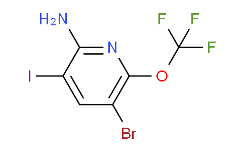 2-Amino-5-bromo-3-iodo-6-(trifluoromethoxy)pyridine