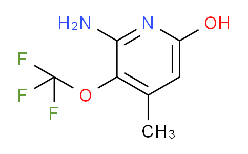 2-Amino-6-hydroxy-4-methyl-3-(trifluoromethoxy)pyridine