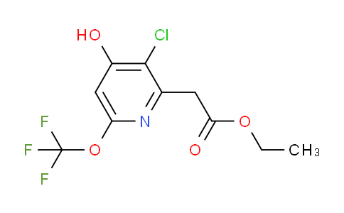 AM19583 | 1804656-76-5 | Ethyl 3-chloro-4-hydroxy-6-(trifluoromethoxy)pyridine-2-acetate