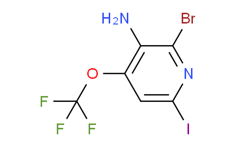 AM195831 | 1805929-51-4 | 3-Amino-2-bromo-6-iodo-4-(trifluoromethoxy)pyridine