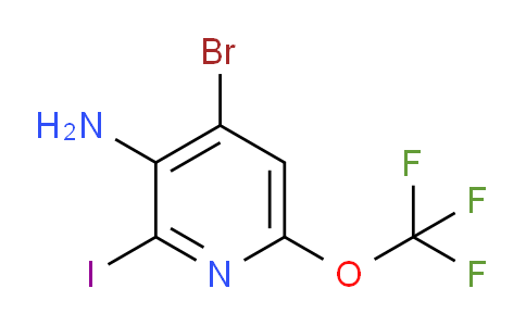 AM195833 | 1804572-39-1 | 3-Amino-4-bromo-2-iodo-6-(trifluoromethoxy)pyridine