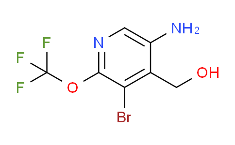 5-Amino-3-bromo-2-(trifluoromethoxy)pyridine-4-methanol