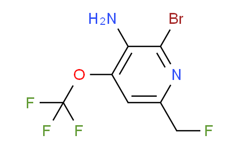 AM195842 | 1804015-80-2 | 3-Amino-2-bromo-6-(fluoromethyl)-4-(trifluoromethoxy)pyridine