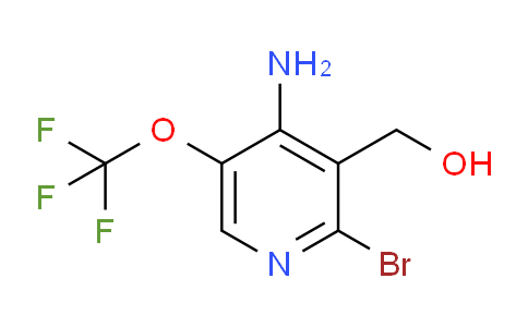 4-Amino-2-bromo-5-(trifluoromethoxy)pyridine-3-methanol