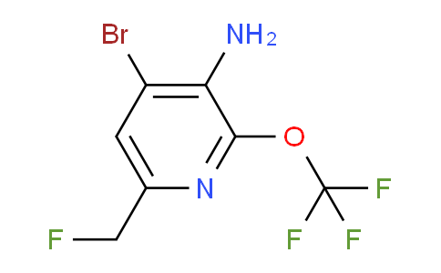 AM195845 | 1804583-74-1 | 3-Amino-4-bromo-6-(fluoromethyl)-2-(trifluoromethoxy)pyridine