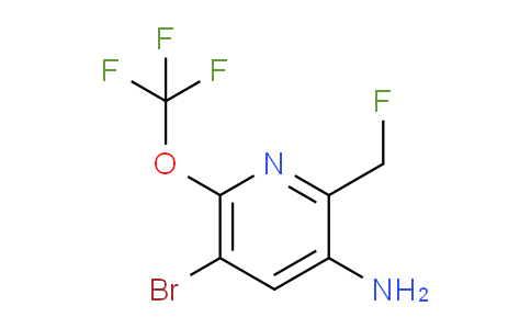 AM195849 | 1806183-38-9 | 3-Amino-5-bromo-2-(fluoromethyl)-6-(trifluoromethoxy)pyridine