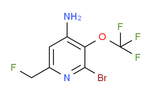 AM195855 | 1804610-21-6 | 4-Amino-2-bromo-6-(fluoromethyl)-3-(trifluoromethoxy)pyridine
