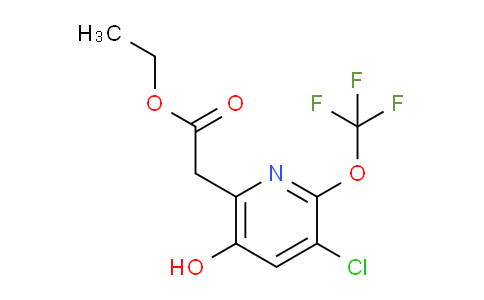 AM19586 | 1804762-44-4 | Ethyl 3-chloro-5-hydroxy-2-(trifluoromethoxy)pyridine-6-acetate