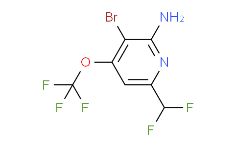 AM195867 | 1803441-20-4 | 2-Amino-3-bromo-6-(difluoromethyl)-4-(trifluoromethoxy)pyridine